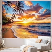 cheap Wall Tapestries-Tapestry Banners Blanket Beach 3D Bedroom Living Room Dorm Teens Room College Dorm Wall Porch Home Decor