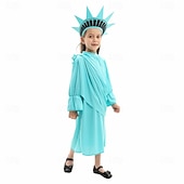  Dress Outfits Cosplay Kid's Unisex Halloween Carnival Independence Day / the Fourth of July Party Performance Dress Up