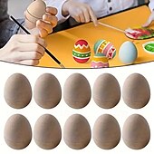 levne velikonoční-10 ks papírových velikonočních vajíček, 3 palce, vajíčka z papírmaché, DIY velikonoční papírová vajíčka na velikonoční tvoření, hledání velikonočních vajíček, dárky do velikonočních košíků