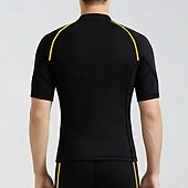 levne Nepomoci a potápěčské obleky-Pánské Střední 1,5mm neoprenový vrchní díl neoprenového obleku Termo overal na celé tělo Vrchní díl potápěčského obleku Blokování barev Termální Zahuštěný UV ochrana Krátký rukáv Plavky Vrchní část