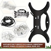 levne Vánoční úložiště-10 ks držák na vánoční světýlka, univerzální navíjecí kabel, organizér na vánoční světýlka, úložné cívky na vánoční světýlka na stromeček, prodlužovací kabel, navíjecí šňůra, úložný prostor na