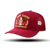economico Accessori-Cappellino da baseball Bandiera Americana Retrò Vintage Eredità Patriotico 1776-2026 per Unisex Adulti Stampa 3D  per Giorno dell'Indipendenza / 4 Luglio 4 Luglio All'aperto Casual Quotidiano