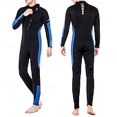 economico Mute, tute da sub e indumenti anti-abrasione-Per uomo Muta in neoprene da 3 mm Tuta termica integrale Color-blocking Termico Addensato Protezione UV Manica Lunga Costume da Bagno Costume da bagno Surf Immersione Snorkeling Primavera