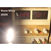 رخيصةأون أضواء LED ثنائي الدبوس-مصباح LED G4، مزود بوظيفة حماية من التداخل الكهرومغناطيسي، أبيض/أبيض دافئ، ثنائي الأطراف، قرص LED، طرف جانبي JC، جهد منخفض 12-24 فولت تيار متردد/مستمر، مؤشر تجسيد اللون 85، 350 لومن، 10 قطع