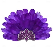 olcso kiegészítők-karnevál 2026 riói karnevál samba kiegészítők többszínű toll karneváli fejdísz brazil fesztivál előadás jelmez