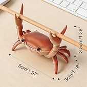 cheap Storage &amp; Organization-4PCS Desk Crab Pen Holder,Creative Crab Pen Holder,New Cute Crab-Shaped Pen Holders,Weightlifting Crabs Penholder Bracket Storage,Funny Desk Decor for Office Desks,Shop Windows,Home