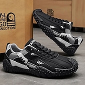 economico Sneakers Casual-scarpe da ginnastica sportive bianche e blu da uomo, pannelli in rete traspirante, suola ammortizzata, stile sportivo casual per camminare e viaggiare