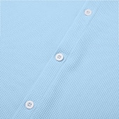 cheap Men's Button Up Shirts-Men's Shirt Waffle Shirt Casual Shirt Button Up Shirt Blue Black White Wine Navy Blue Long Sleeve Plain Lapel Casual Daily Clothing Apparel Fashion Streetwear