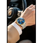 levne Mechanické hodinky-Nové pánské business hodinky Olevs se světelným kalendářem, týdenním zobrazením, plně automatickým mechanickým strojkem, ležérní a módní digitální hodinky, voděodolné, sportovní náramkové hodinky