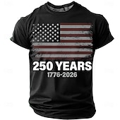  4. heinäkuuta 2026 250. muistopäivä patriottinen kulunut patriotismi Yhdysvaltain lippu T-paita