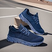 Χαμηλού Κόστους Καθημερινά Sneakers-Ανδρικά αθλητικά παπούτσια από κόκκινο mesh – ελαφριά και εύκαμπτα, κομψά και άνετα, ιδανικά για τρέξιμο και καθημερινή χρήση.