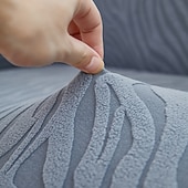 voordelige Sofadoek-Sokkenhoes van elastische jacquardstof met rokzoom, geschikt voor L-vormige banken, hoekbeschermer voor woonkamerbanken, antislip, wasbaar en stofwerend. Geschikt voor 1, 2, 3 of 4 zitplaatsen.