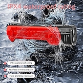 cheap Flashlights-Flashlight with Dual Light Sources 180 Degree Rotating Digital Power Display USB-C Rechargeable for XTE for COB LED Outdoor Camping Hiking
