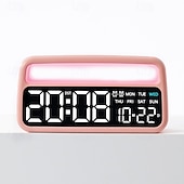 preiswerte Intelligente Dekorative Lichter-Digitaler Wecker für Wohnzimmer und Schlafzimmer mit großer, dimmbarer und lauter Alarmfunktion, Wochentagsanzeige und LED-Digitalanzeige.