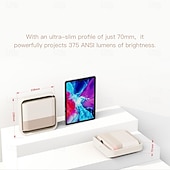 cheap Projectors-NEW PROJECT YT700 Resolution 1920*1080 Automatic focusing mode Automatic trapezoidal correction Automatic obstacle avoidance Automatic screen entry Support USB flash drive/set-top box/computer/DVD/