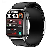 abordables Relojes inteligentes-iMosi S101 Reloj inteligente 2.06 pulgada Smartwatch Reloj elegante Bluetooth Podómetro Recordatorio de Llamadas Seguimiento de Actividad Compatible con Android iOS Hombre Llamadas con Manos Libres