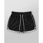 olcso Futóshortok-Férfi Kratke hlače za trčanje Sportos rövidnadrág Rövidnadrág benti edzéshez Zsinór Zseb Elasztikus derékpánt Alsók Hétköznapi Szabadtéri Vakáció Nyár Gyors szárítás Könnyű Mekano Edzőterem edzés