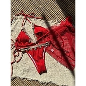 cheap 3 Pieces Bikini Set-Women's Swimwear Bikini Three Piece Skirt Swimsuit Slim Backless Vacation Beach Wear Solid Color V Neck Sleeveless Bathing Suits