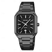 economico Orologi al quarzo-SKMEI Da uomo Orologio al quarzo Minimalista Moda Casual Affari Calendario Impermeabile Ora mondiale Decorazione Acciaio Guarda