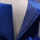 preiswerte Blumenmädchenkleider-Blumenmädchenkleid Mädchen Formelle Kleidung Hochzeitskleidung Party Hochzeit Formell Mode Prinzessin Schön Kleid für die Erstkommunion Netz Einfarbig Ärmellos Rundhalsausschnitt Blau Weiß Ab 4 Jahren