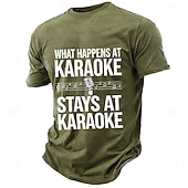  Herre Morsom Slang T skjorte Kortermet T skjorte 3D-utskrift Crew-hals Skjorte Mote Daglig Daglig Gate Blå Svart Grønn Sommer Vår Klær S M L XL XXL XXXL