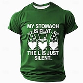 preiswerte T-Shirts für Herren mit 3D-Druck-St. Patrick Herren Kleeblatt Glücklicher Ire T Shirt Kurzarm T-Shirt 3D-Druck Rundhalsausschnitt Hemd Designer Lässig Club Party Ferien Grün 1# Grün 2# Grün 3# Sommer Frühling Bekleidung S M L XL XXL