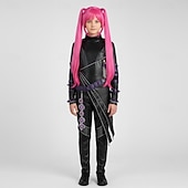 cheap Girls' Costumes-Kpop Inspired Korean Idol Inspired Pop Star Costume Fancy Dress Virtual Idol for Girls' Kid's Adults' Halloween Carnival Performance Comic Con Anime Expo