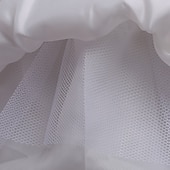 Недорогие Платья цветочной девочки-Детское праздничное платье Девочки Официальное платье Свадебный наряд Для вечеринок Свадьба Официальные Мода Принцесса Милая Платье для первого причастия Сетка Сплошной цвет Без рукавов