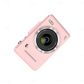 זול מצלמה ותמונה-מצלמת וידאו דיגיטלית 4K באיכות Full HD DVC 48MP עם מסך צבעוני בגודל 2.88 אינץ' וזום דיגיטלי פי 18