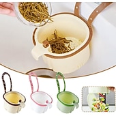 olcso Konyhai tárolás-konyhai mosogató szűrőkosár, függő konyhai mosogató szűrőkosár présürítéssel &amp;öntisztító kialakítás, állítható műanyag sarokmosogatók, ételfogó prés, automatikus ürítő sarokszűrő kosarak