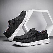 abordables Chaussures Décontractées à Lacets-Chaussures décontractées grises en maille pour homme, tige légère et respirante, semelle confortable et rembourrée, style décontracté moderne idéal au quotidien et en voyage.
