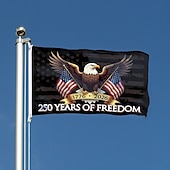  חבילה של 2 דגל ארה"ב לציון 250 שנה