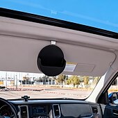 baratos Ganchos e Acessórios-Suporte para lata de tabaco de mascar para quebra-sol de carro, suporte para mascar de carro, suporte para quebra-sol de carro, acessório interno automotivo que economiza espaço, clipe de