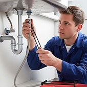 cheap Wrench-2 Pcs Multifunctional Sink Wrench, Sink Wrench Faucet Tool Plumbing Tool, Under Basin Sink Faucet Wrench Tight Spaces for Kitchen and Bathroom