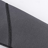 economico Mute, tute da sub e indumenti anti-abrasione-ZCCO Per uomo 1,5 mm Top sottomuta Tuta termica integrale Parte superiore della muta in neoprene da 1,5 mm Color-blocking Cerniera Frontale Termico Addensato Protezione UV Manica Lunga Costume da