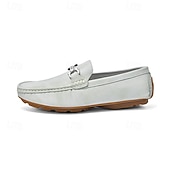 economico Mocassini casual-mocassini da uomo in similpelle viola: comode scarpe casual slip-on da indossare tutti i giorni e per eventi rilassati