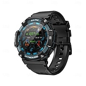 baratos Smartwatch-Relógio inteligente Lokmat Attack 2 Pro de 1,39 polegadas com Bluetooth, chamadas, pedômetro, lembrete de chamadas e rastreador de atividades. Compatível com Android e iOS. Unissex, com longa duração da bateria, chamadas em modo mãos-livres e à prova d'ág