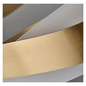 cheap Ring &amp; Round Design-Nordic Modern Ring LED 3 Color 65/80cm Chandelier for Living Room Bedroom Dining Table Pendant Lamp Home Decor Lighting,Ceiling Pendant Light