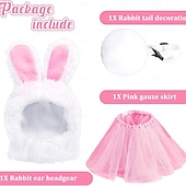 abordables Vacances-Chien Costume Mignon Chaud Doux Mode Confortable Extérieur Soirée Chien