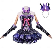 billige Anime-kostymer-Stuepike Kostumer Tessa Anime Drakter Videospill kostymer Karneval Maskerade Fest Comic Con Kostume Til Dame Voksne