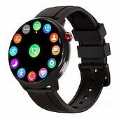 baratos Smartwatch-Relógio inteligente Lokmat Sky GT de 1,43 polegadas com 4G LTE, função celular, pedômetro, lembrete de chamadas, monitor de sono, compatível com Android e iOS, unissex, longa duração da bateria, chamadas em modo mãos-livres, controle de mídia, IPX-4, 47 m