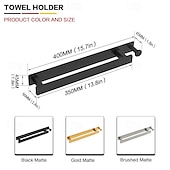tanie Drążki na ręczniki-Wieszak na ręczniki / Wieszak na szlafrok / Półka łazienkowa Nowy design / Samoprzylepne / Kreatywne Nowoczesny Stal nierdzewna / Stal niskowęglowa / Metal 1 szt. - Łazienka Pojedynczy / 1-wieszak na