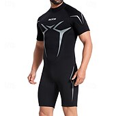 economico Mute, tute da sub e indumenti anti-abrasione-Per uomo Muta in neoprene da 3 mm Tuta termica integrale Astratto Termico Addensato Protezione UV Manica Corta Costume da Bagno Costume da bagno Surf Immersione Snorkeling Estate