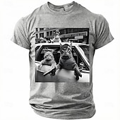  Bărbați Argou amuzant Tricou Manșon scurt Tricou Tipărire 3D Stil Nautic Cămașă Modă Zilnic Zilnic Stradă Albastru piscină Heather Grey Negru Vară Primăvară Îmbrăcăminte S M L XL XXL XXXL