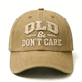 cheap Event &amp; Party Supplies-Vintage Distressed Old &amp; Don't Care Cap, Classic Dad Hat Adjustable Cotton Retirement Baseball Cap, Cotton Dad Hat, Fun Adjustable Trucker Hats for Men Women, Funny Gifts
