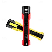 cheap Flashlights-Flashlight with Dual Light Sources 180 Degree Rotating Digital Power Display USB-C Rechargeable for XTE for COB LED Outdoor Camping Hiking