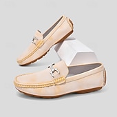 economico Mocassini casual-mocassini da uomo in similpelle viola: comode scarpe casual slip-on da indossare tutti i giorni e per eventi rilassati