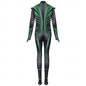voordelige Kostuums voor dames-Thor: De Laatste Strijd Geheel Zentai-Pakken Mantel Kostuum Film Cosplay Kostuum for Dames Volwassenen Halloween Maskerade Prestatie Halloween