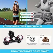 levne Masáž celého těla-24dílná nastavitelná inteligentní závaží sportovní obruče, masážní kruh na hubnutí, břicho, tenký pas, fitness kruh, vnitřní fitness vybavení