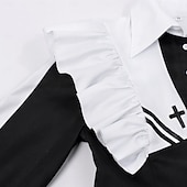 voordelige Anime kostuums-Dienstmeisje Pakken Anime Jurken Outfits Gemaskerd Bal Cosplay pakken Halloween Carnaval Strip Con Anime Expo Kostuum Voor Dames Volwassenen